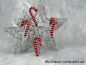 Preview: Zuckerstangen rot/weiß, Weihnachten