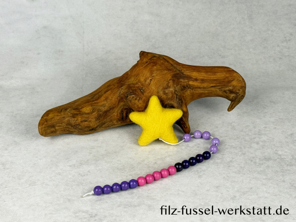 Rechenketten mit Filzanhänger