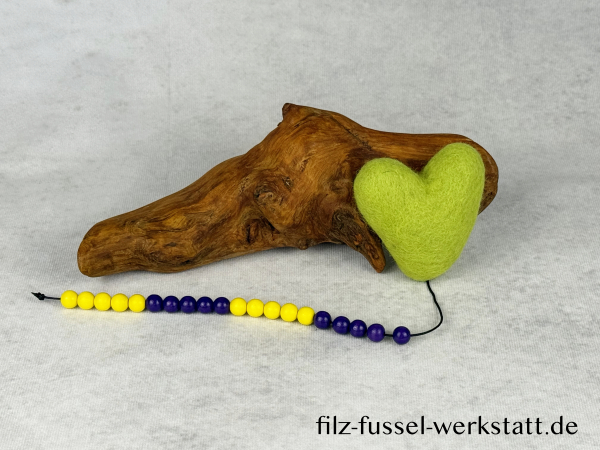 Rechenketten mit Filzanhänger
