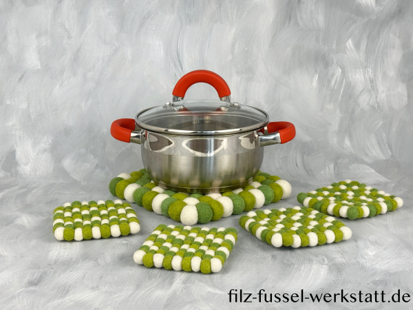 Topfuntersetzer rosa lila