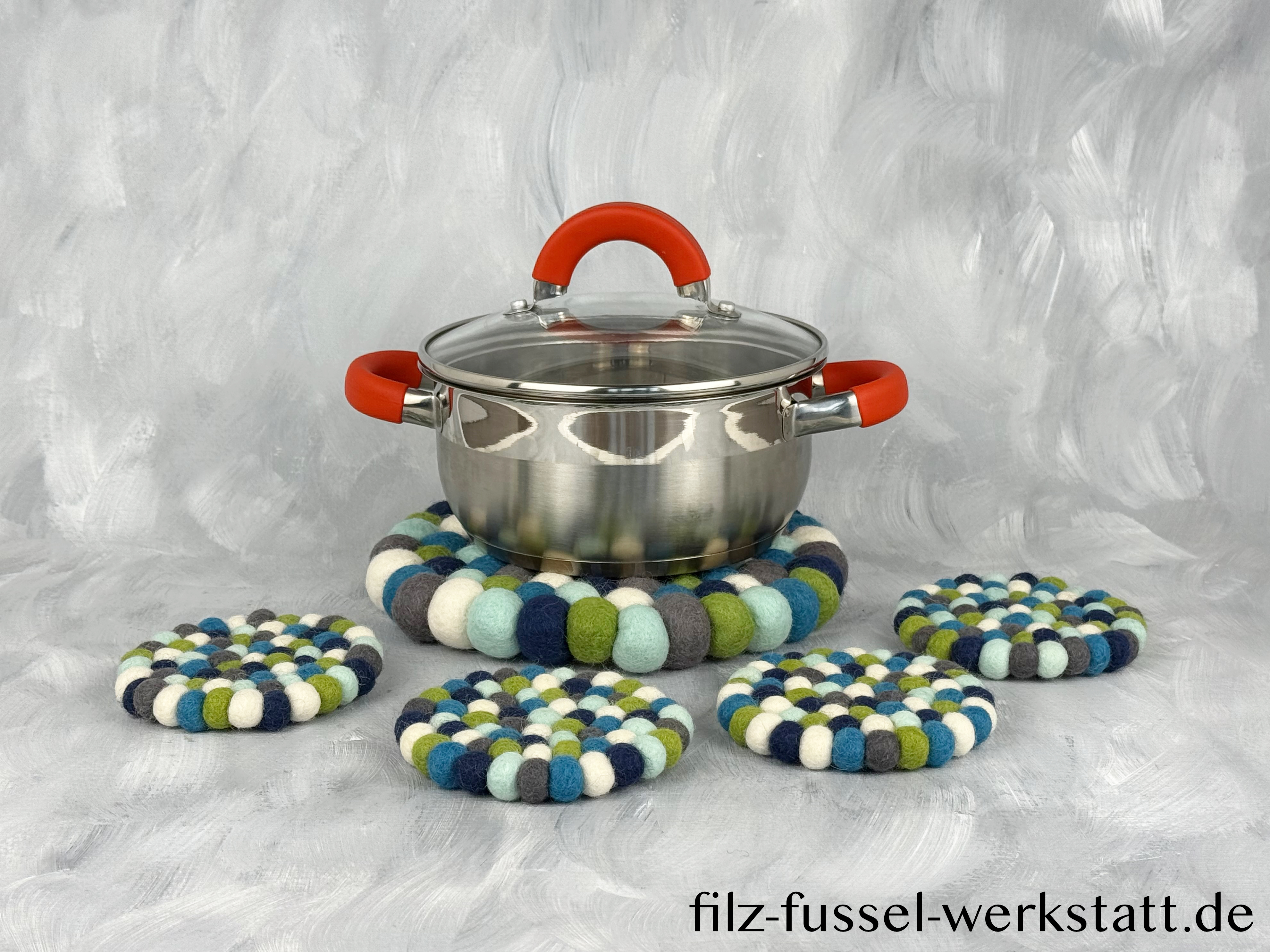 polster hocker Moderner Polsterhocker mit Knöpfen Button Farbe:Vichykaro Blau