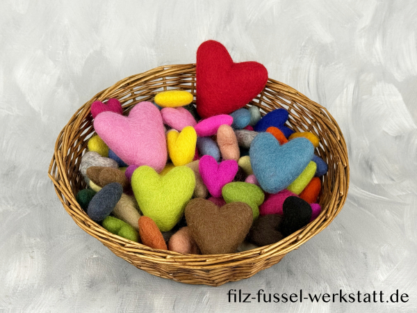 Filzherzen
