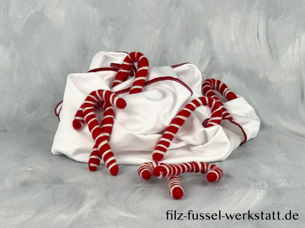 Zuckerstangen rot/weiß, Weihnachten